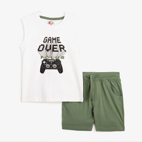 Φωτογραφία προϊόντος: Παιδικό σετ μακό for Funky Kids αγόρι 1-6 ετών 124-301401-1 Λευκό