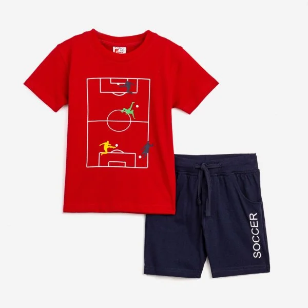 Φωτογραφία προϊόντος: Παιδικό σετ μακό for Funky Kids αγόρι 1-6 ετών 124-301120-2 Κόκκινο