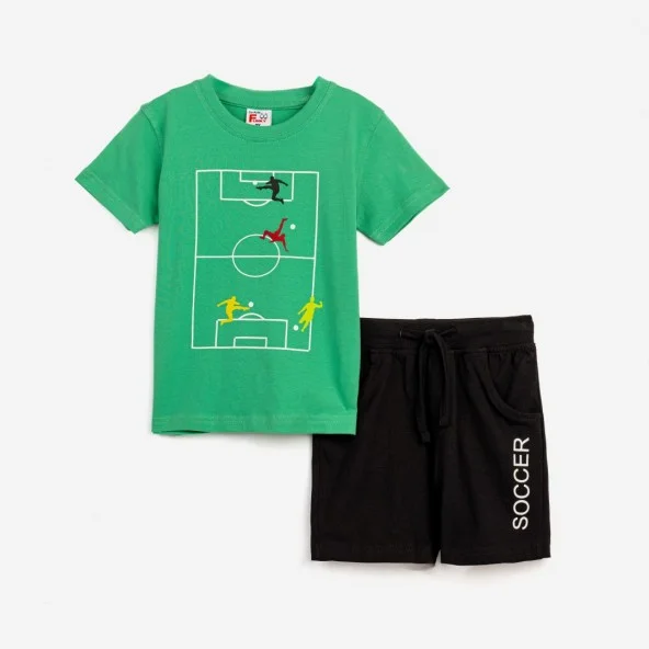 Φωτογραφία προϊόντος: Παιδικό σετ μακό for Funky Kids αγόρι 1-6 ετών 124-301120-1 Πράσινο