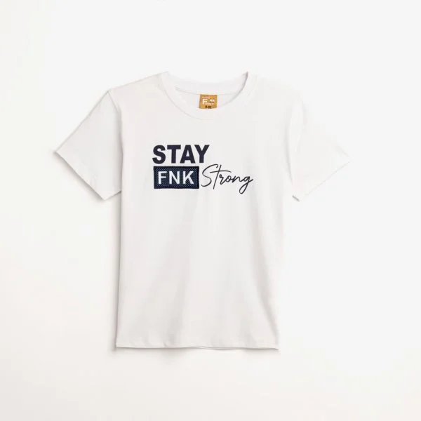 Φωτογραφία προϊόντος: Παιδική μπλούζα for Funky Kids αγόρι 6-16 ετών 124-105122-1 Λευκό