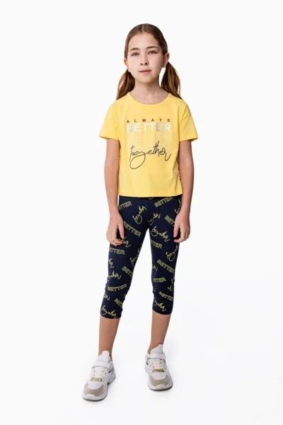 Φωτογραφία προϊόντος: Παιδικό σετ κολάν for Funky Kids κορίτσι 6-16 ετών 124-539110-2 Κίτρινο