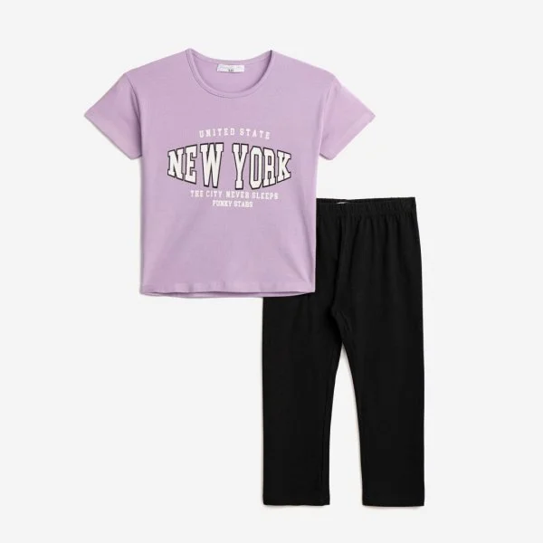Φωτογραφία προϊόντος: Παιδικό σετ κολάν for Funky Kids κορίτσι 6-16 ετών 124-539109-1 Λιλά