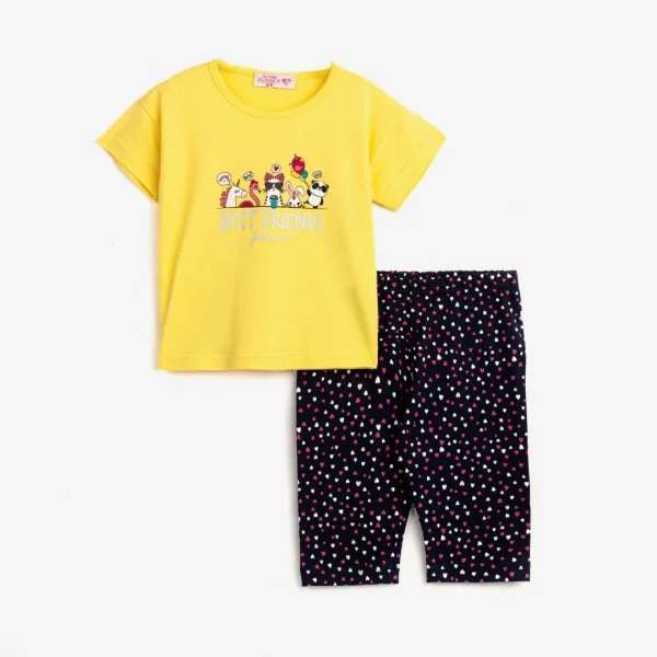 Φωτογραφία προϊόντος: Παιδικό σετ κολάν for Funky Kids κορίτσι 2-6 ετών 124-739104-1 Κίτρινο