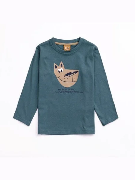 Φωτογραφία προϊόντος: Παιδική μπλούζα for Funky Kids αγόρι 1-6 ετών 224-306120-1 Πράσινο