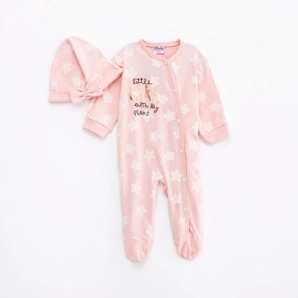 Φωτογραφία προϊόντος: Βρεφικό φορμάκι for Funky Kids κορίτσι 0 έως 9 μηνών 224-060100-1 Σομόν
