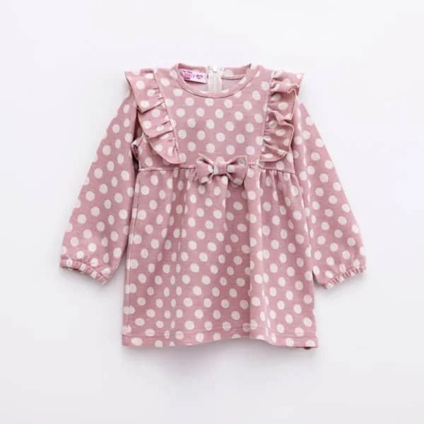 Φωτογραφία προϊόντος: Βρεφικό φόρεμα for Funky Kids κορίτσι 6-24 μηνών 224-929100-1 Ροζ