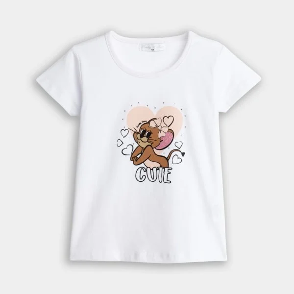 Φωτογραφία προϊόντος: Παιδική μπλούζα for Funky Kids κορίτσι 2-6 ετών 124-705111-1 Λευκό
