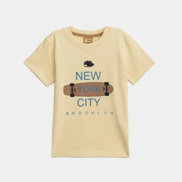 Φωτογραφία προϊόντος: Παιδική μπλούζα for Funky Kids αγόρι 1-6 ετών 124-305105-1 Μπεζ