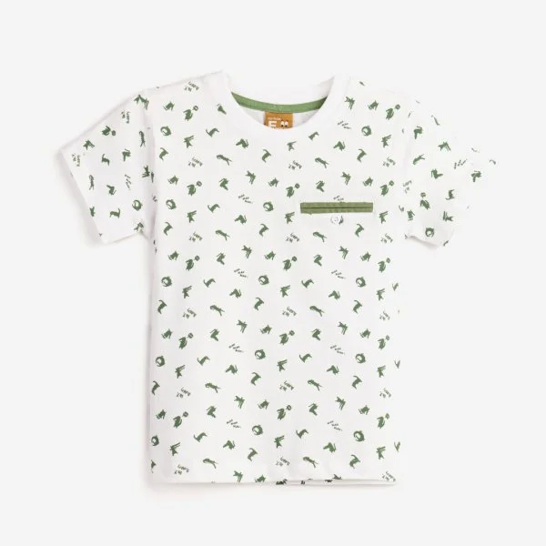 Φωτογραφία προϊόντος: Παιδική μπλούζα for Funky Kids αγόρι 1-6 ετών 124-305102-2 Λευκό