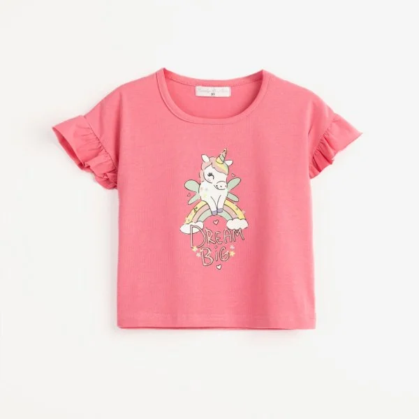 Φωτογραφία προϊόντος: Παιδική μπλούζα for Funky Kids κορίτσι 2-6 ετών 124-705105-1 Ροζ