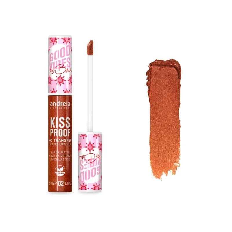 Φωτογραφία προϊόντος: Andreia Κραγιόν Kiss Proof Liquid No 17 - Surprizing