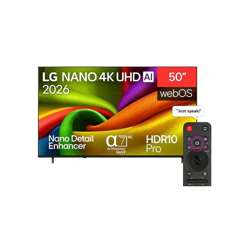 Φωτογραφία προϊόντος: LG 50NU850B6LA Τηλεόραση Smart 50" 4K UHD LED AI HDR (2026)
