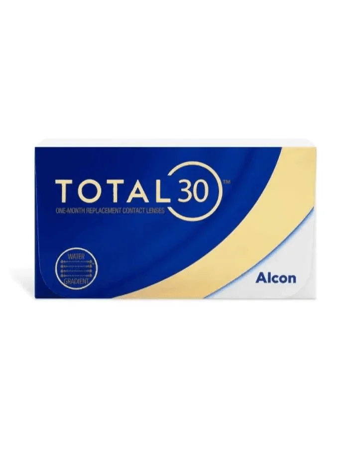 Φωτογραφία προϊόντος: Alcon Total 30 3 Μηνιαίοι Φακοί Επαφής Σιλικόνης Υδρογέλης με UV Προστασία
