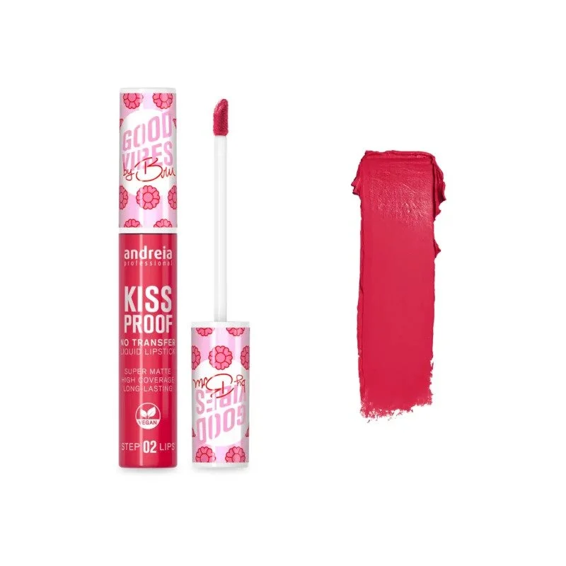 Φωτογραφία προϊόντος: Andreia Κραγιόν Kiss Proof Liquid No 14 - Lovely
