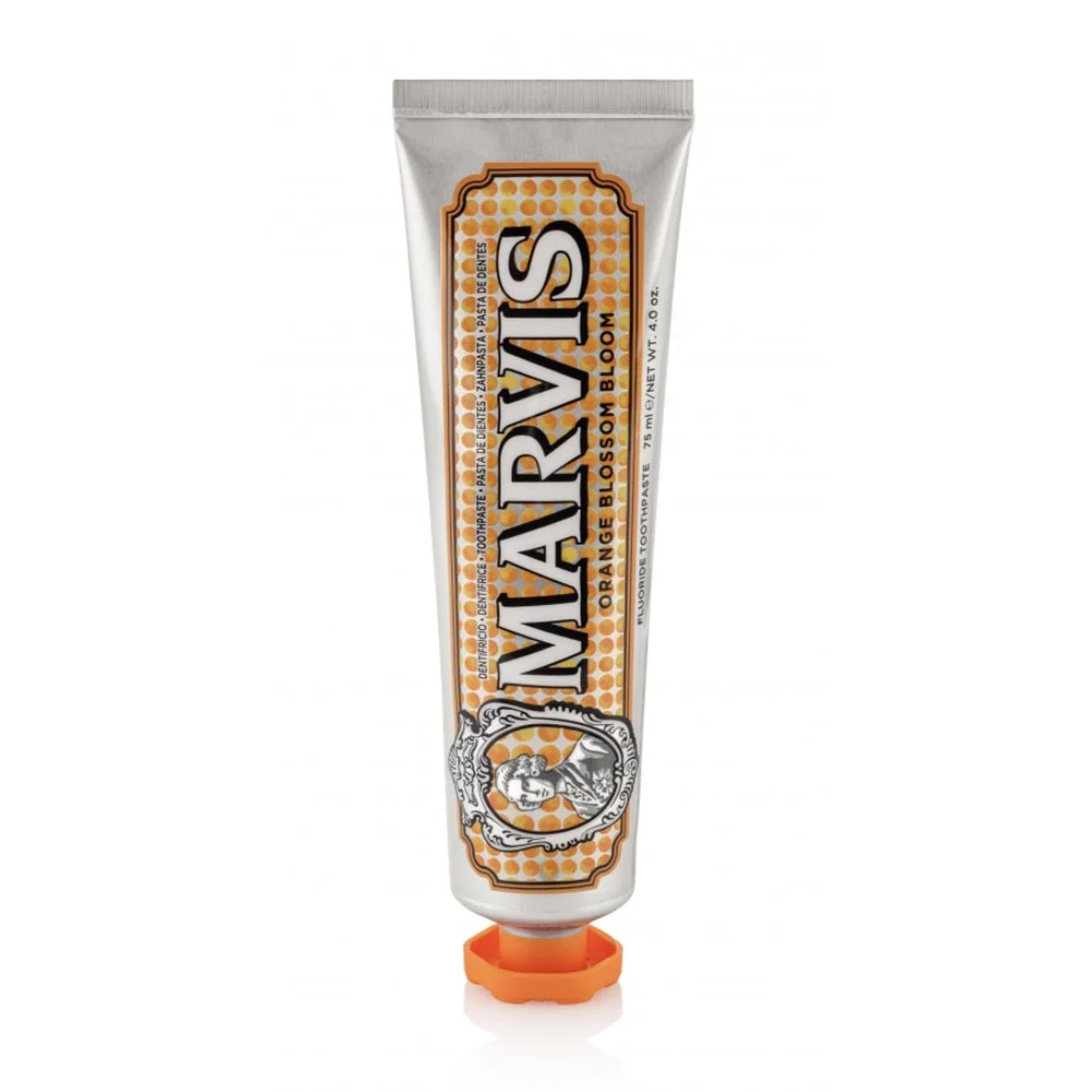 Φωτογραφία προϊόντος: Marvis Orange Blossom Bloom Toothpaste Οδοντόκρεμα με Γεύση Πορτοκάλι +amp; Μέντα, 75ml