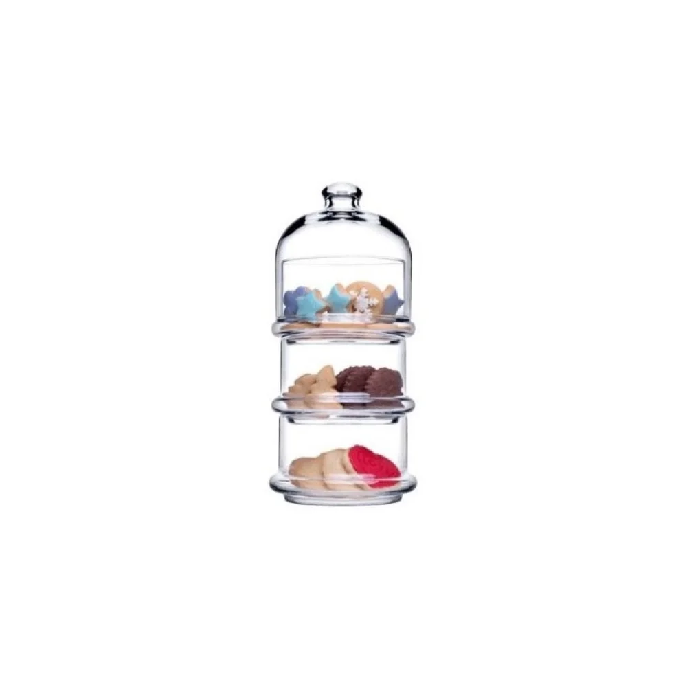 Φωτογραφία προϊόντος: VILLA PATISSERIE 3PLE PLATE-DOME 3x505CC 26CM PLT/162 GB1.OB6.