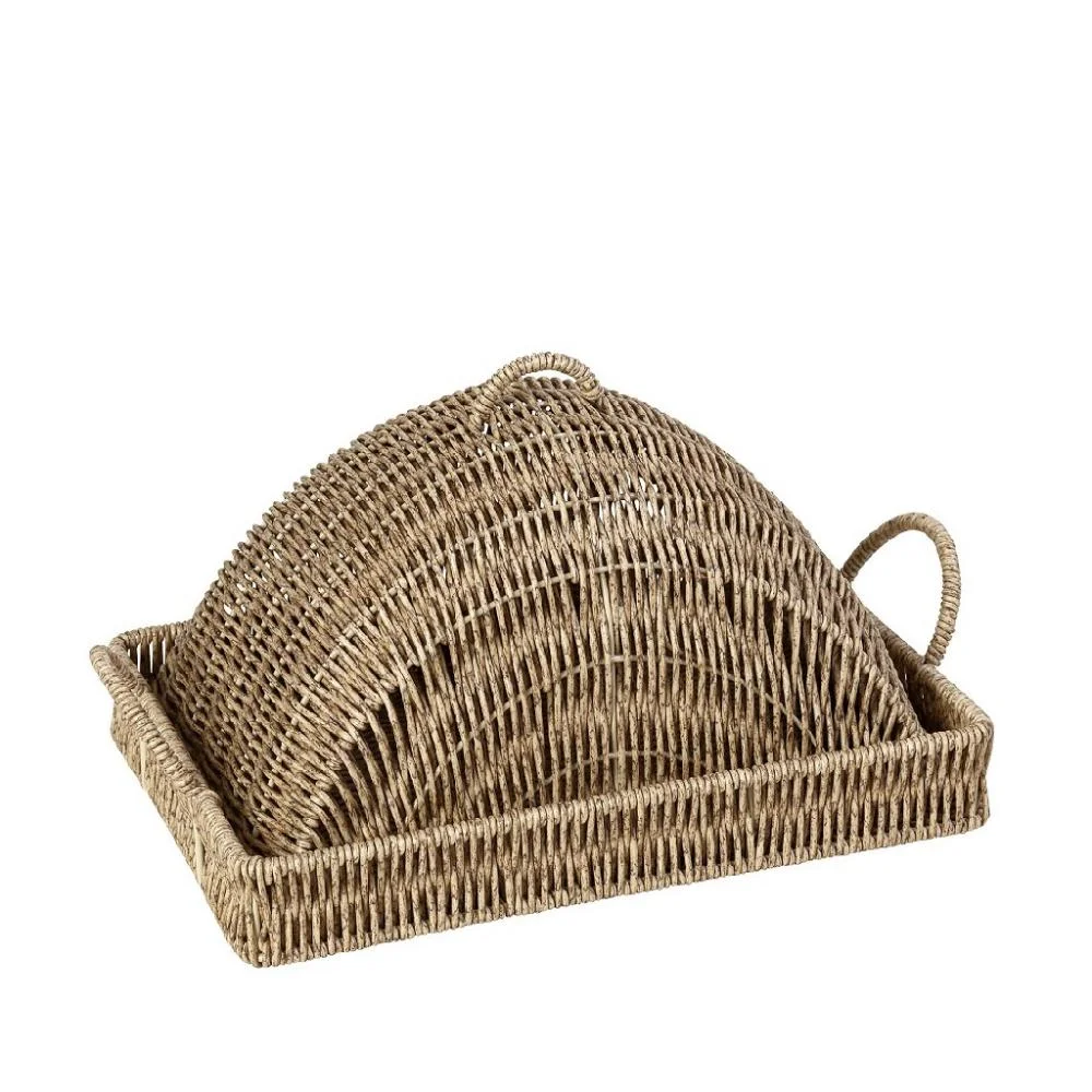 Φωτογραφία προϊόντος: ΔΙΣΚΟΣ ΟΡΘ. ΜΕ ΚΑΠ. SYNTH. RATTAN ΜΠΕΖ 34Χ24Χ18ΕΚ