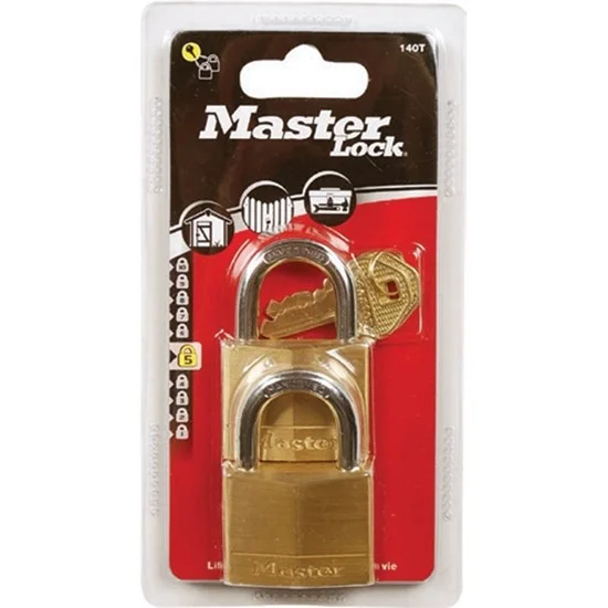 Φωτογραφία προϊόντος: Σετ 2 Λουκέτα 30mm Masterlock 130T με το Ίδιο Κλειδί