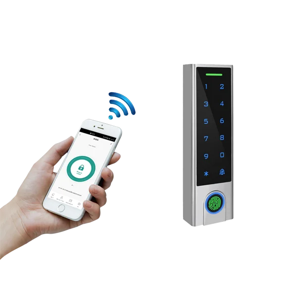 Φωτογραφία προϊόντος: F.S. Access Σύστημα Access Control τριπλής Λειτουργίας, Πληκτρολόγιο Αφής – Καρταναγνώστης με Βιομετρικό Αναγνώστη και Χειρισμό μέσω Εφαρμογής με Χρήση Ίντερνετ