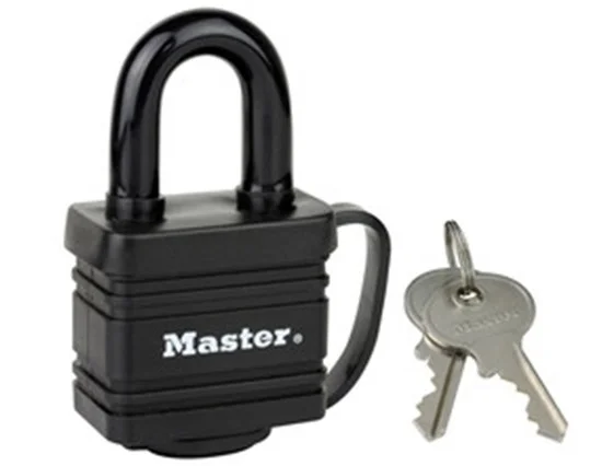 Φωτογραφία προϊόντος: Λαμινέ Λουκέτο Masterlock 7804EURD με Θερμοπλαστικό Κάλυμμα 40mm