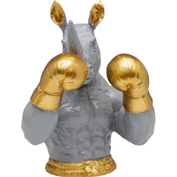Φωτογραφία προϊόντος: KARE Κουμπαράς Rhino Boxer Κεραμικός Γκρι 24x23x30εκ. - Γκρι - 24Μx23Πx30Υ