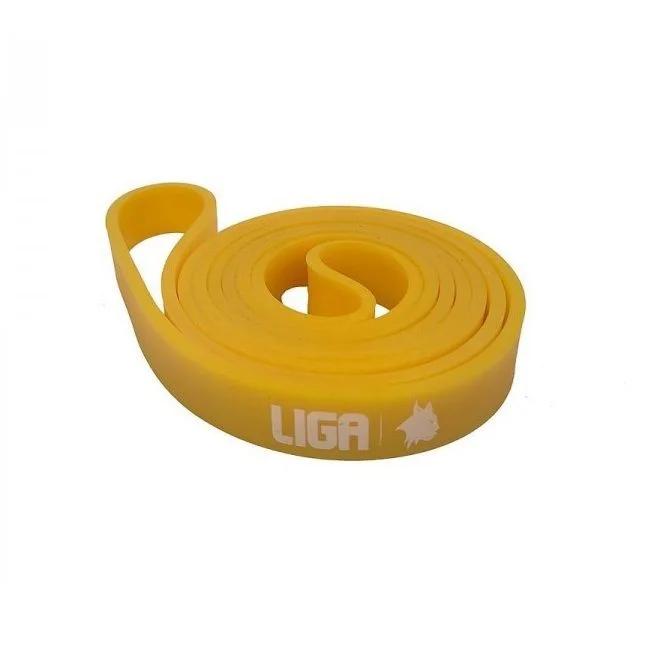 Φωτογραφία προϊόντος: Liga Sport Heavy duty tpe band (yellow) 208cm.*4,5cm.*2,2cm LIGASPORT*