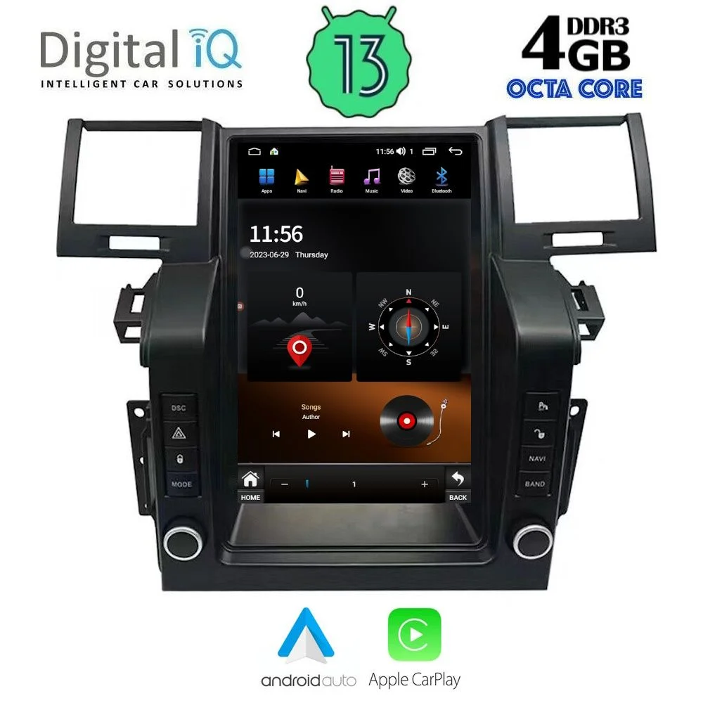 Φωτογραφία προϊόντος: Lenovo DIGITAL IQ TOP 1931_CPA (9inc) MULTIMEDIA TESLA OEM LAND ROVER RANGE ROVER SPORT mod. 2004-2010