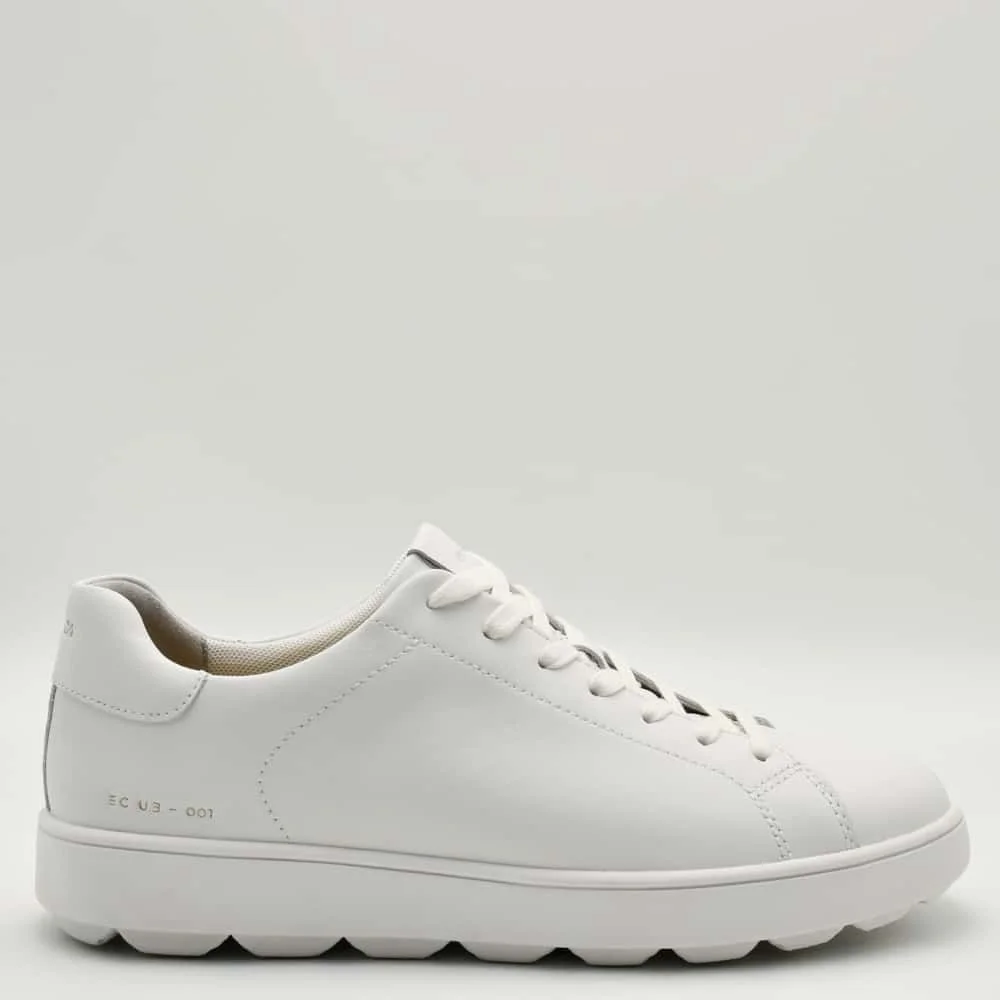 Φωτογραφία προϊόντος: Sneakers Ανδρικά Geox Spherica Ecub-1 U45GPC 00085 C1000 σε λευκό δέρμα
