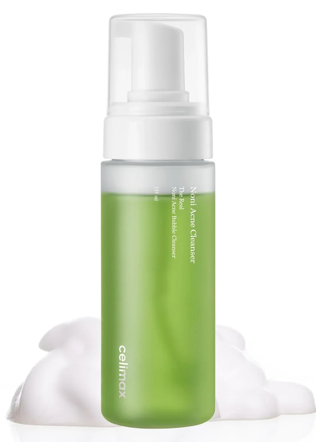 Φωτογραφία προϊόντος: Celimax The Real Noni Acne Bubble Cleanser Αφρός καθαρισμού με αντιφλεγμονώδη δράση 155ml