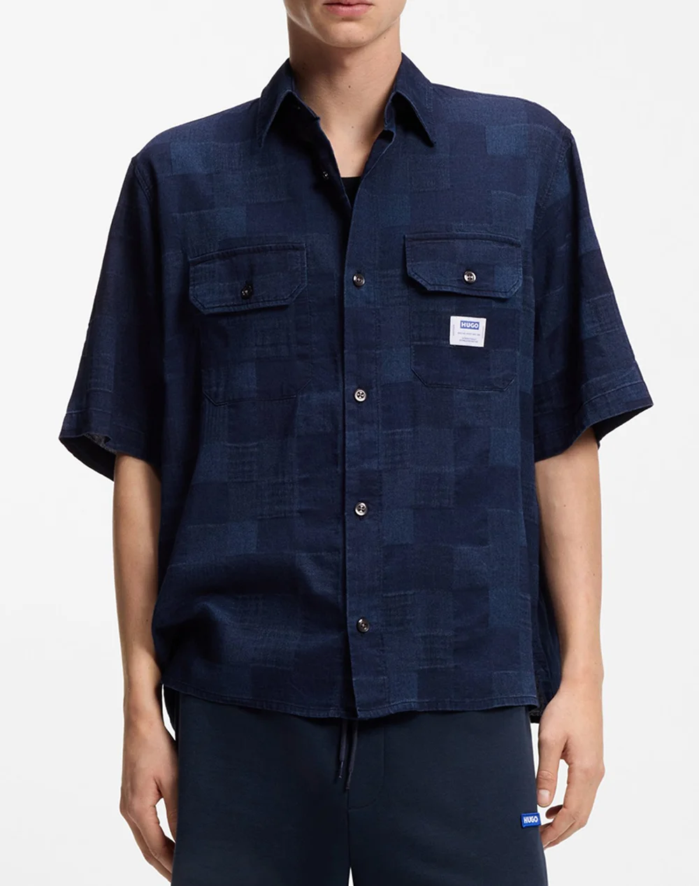 Φωτογραφία προϊόντος: HUGO EKYNO DENIM SHIRT MEN HUGO ΜΠΛΕ (50560709-407)