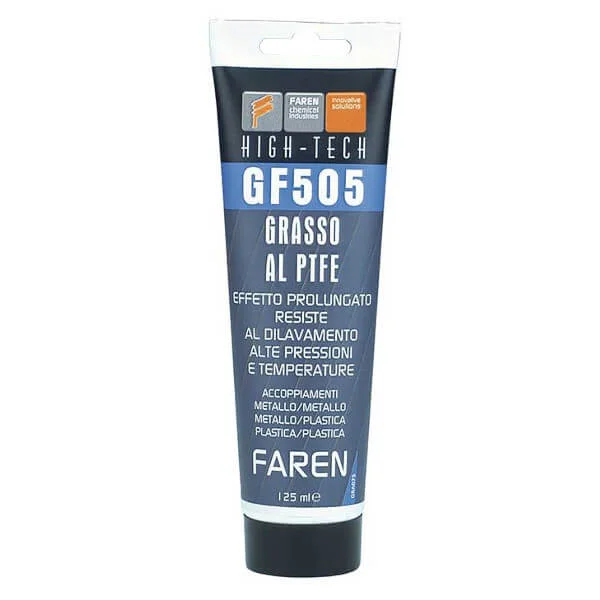 Φωτογραφία προϊόντος: FAREN GF505 Γράσο με Τεφλον Μακράς Διάρκειας Υψηλής Θερμοκρασίας 125ml (1GG125)