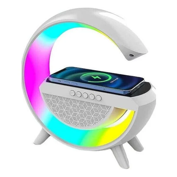 Φωτογραφία προϊόντος: OEM Bluetooth Ηχείο BT2301 5W με FM Ραδιόφωνο & Επαναφορτιζόμενη Μπαταρία Λευκό