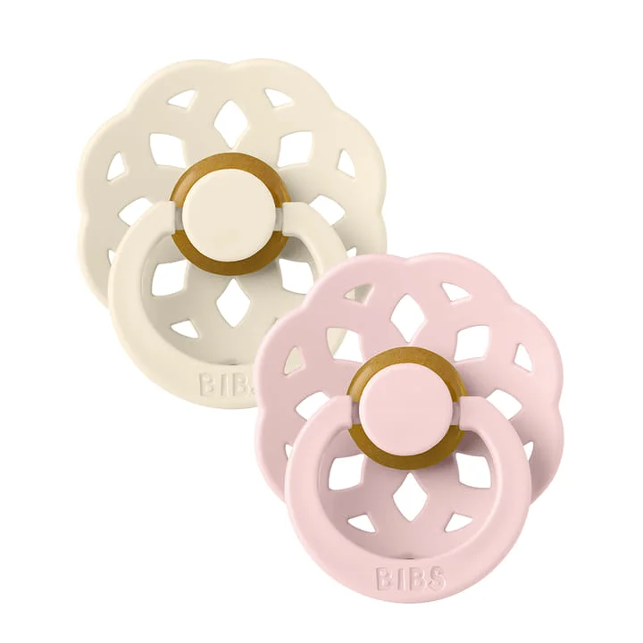 Φωτογραφία προϊόντος: Bibs Πιπίλες Boheme 2Pack- Ivory +amp; Blossom No2