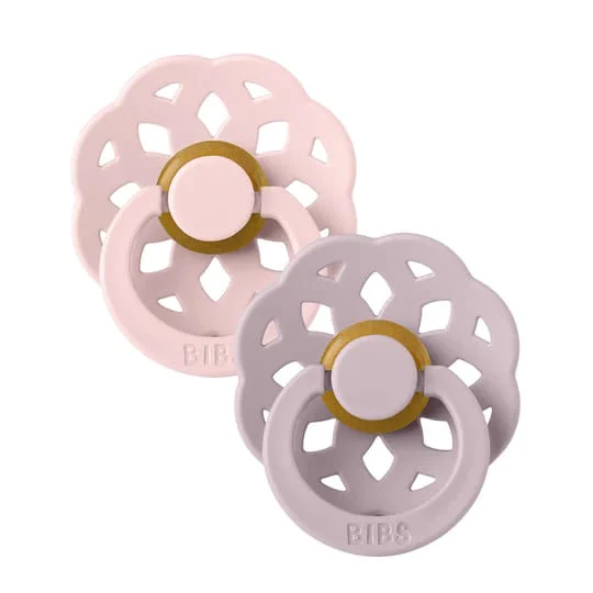 Φωτογραφία προϊόντος: Bibs Πιπίλες Boheme 2Pack- Blossom +amp; Dusky Lilac No1
