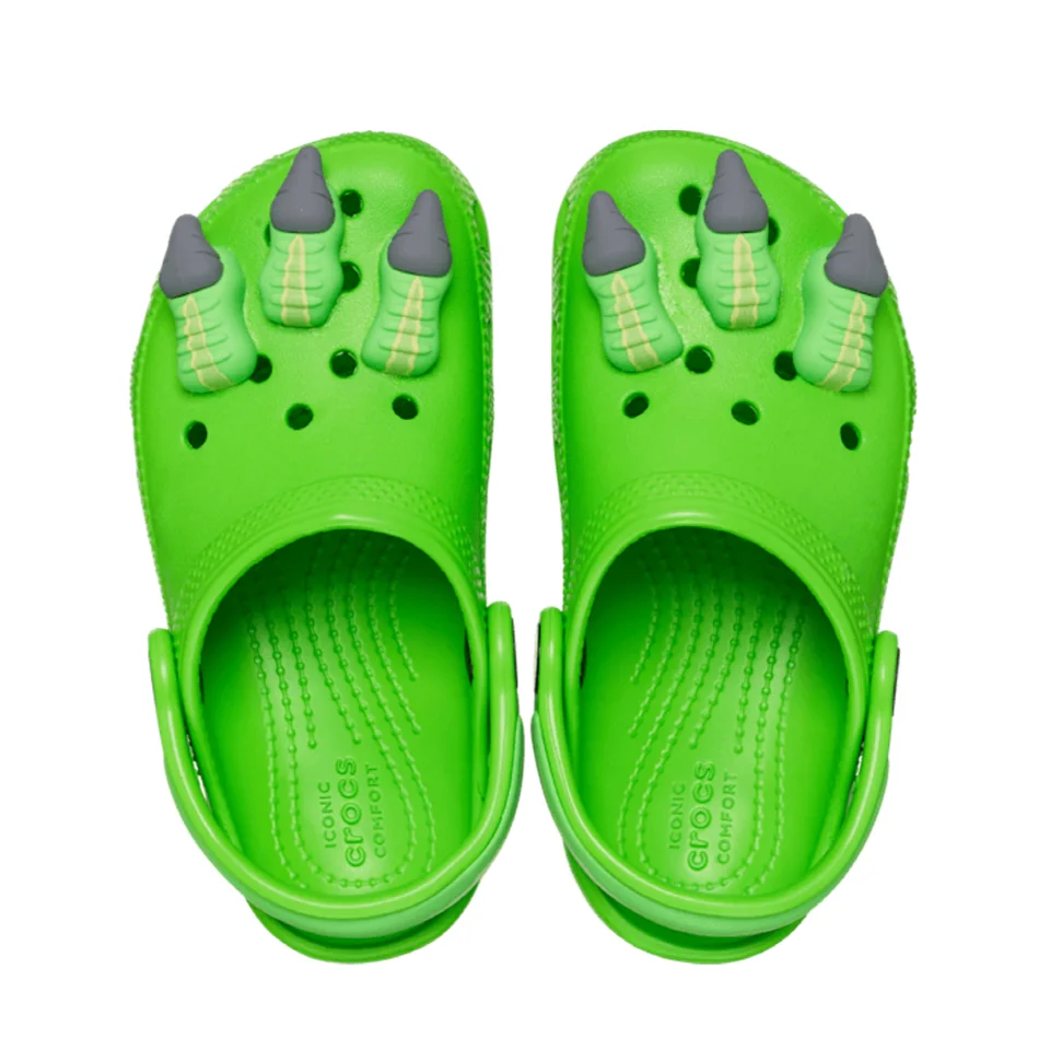 Φωτογραφία προϊόντος: Crocs Crocband Βρεφικά Σαμπό I am Dinosaur (Μεγέθη 20-28) ΠΡΑΣΙΝΟ