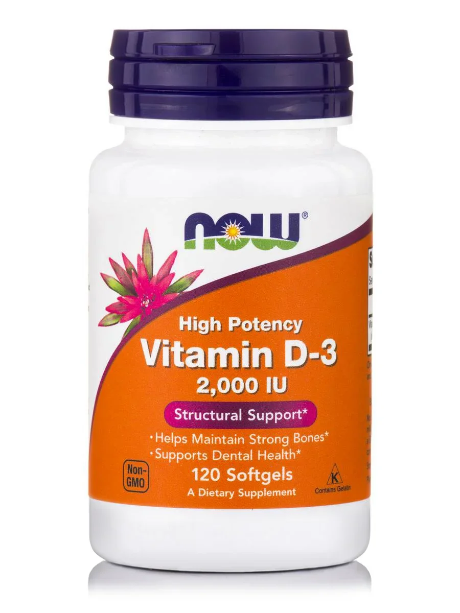 Φωτογραφία προϊόντος: OEM Now Foods D-3 (2,000 IU) - 120 Softgels