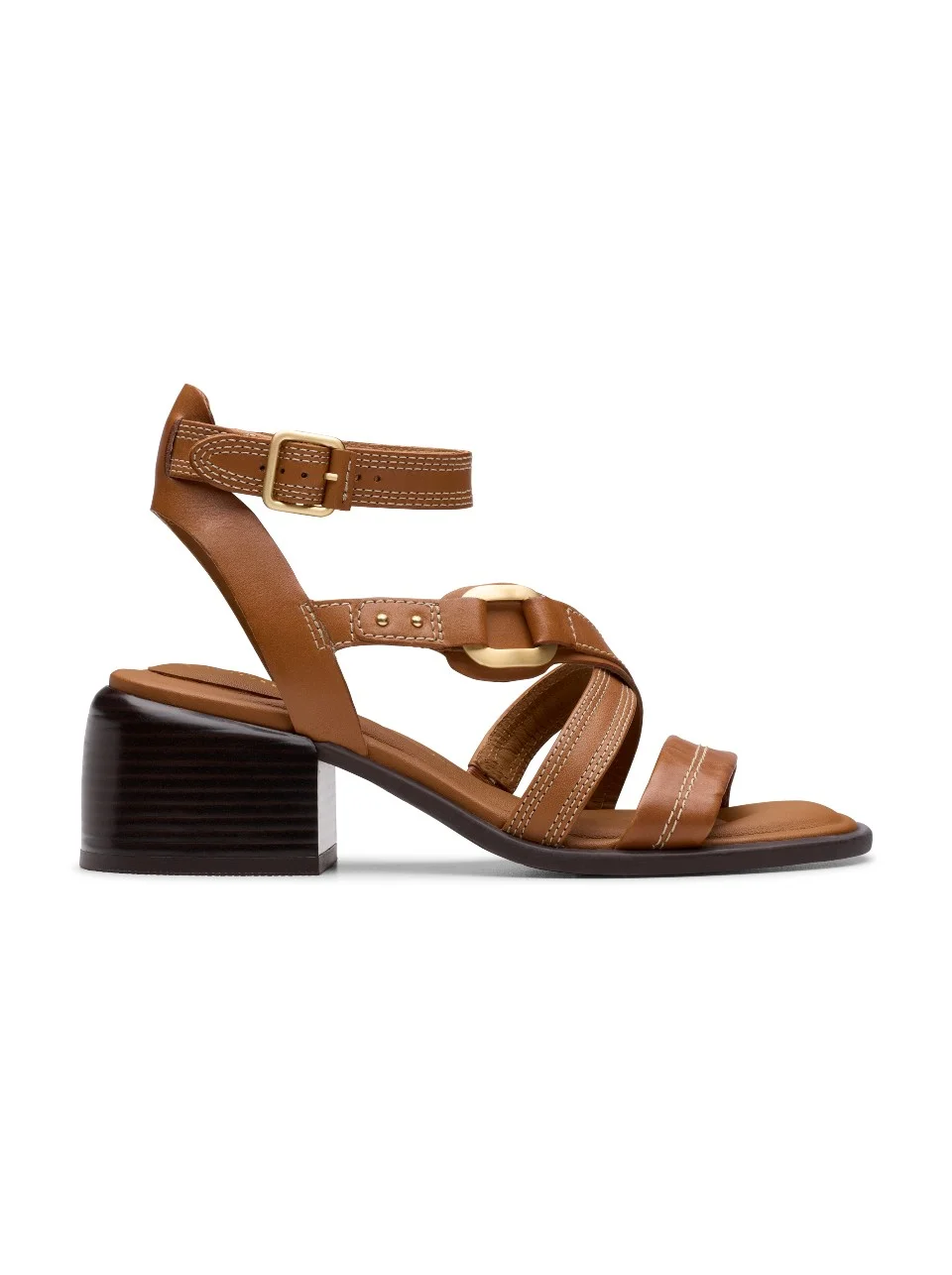 Φωτογραφία προϊόντος: CLARKS Morwyn Strap Tan Leather