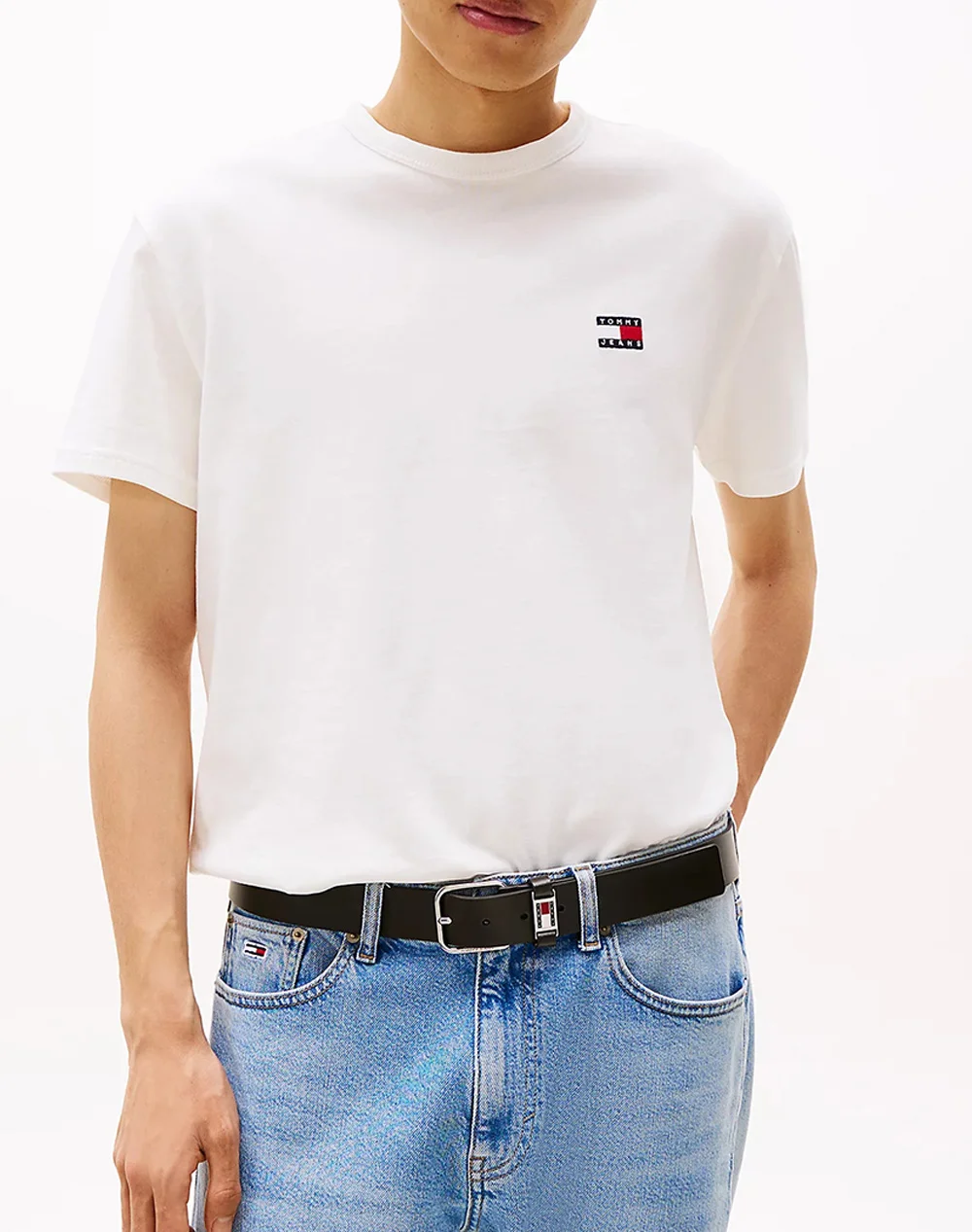 Φωτογραφία προϊόντος: TOMMY JEANS TJM REG BADGE TEE EXT - ΜΠΕΖ-DM0DM20322-YBL-128