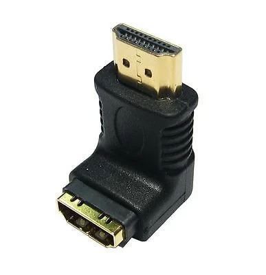 Φωτογραφία προϊόντος: Lloytron Μετατροπέας HDMI αρσ. σε HDMI θηλ. σε γωνία 90°