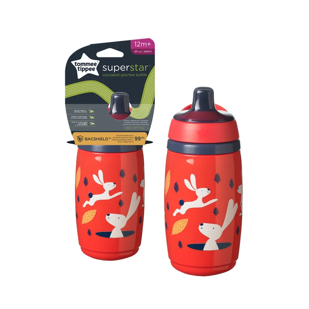 Φωτογραφία προϊόντος: Ισοθερμικό Κύπελο Tommee Tippee Sportee Red 266ml με Σκληρό Στόμιο 12m+