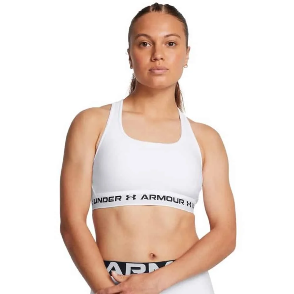 Φωτογραφία προϊόντος: Under Armour Μπουστάκι Mid Crossback Bra WHITE 1361034-101