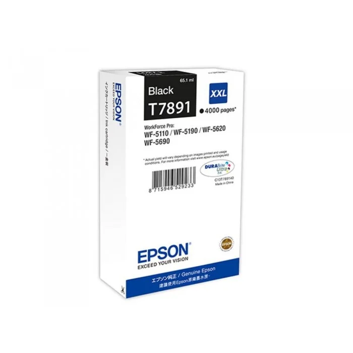 Φωτογραφία προϊόντος: Ink Epson T789140 Black with pigment ink -Size XXL