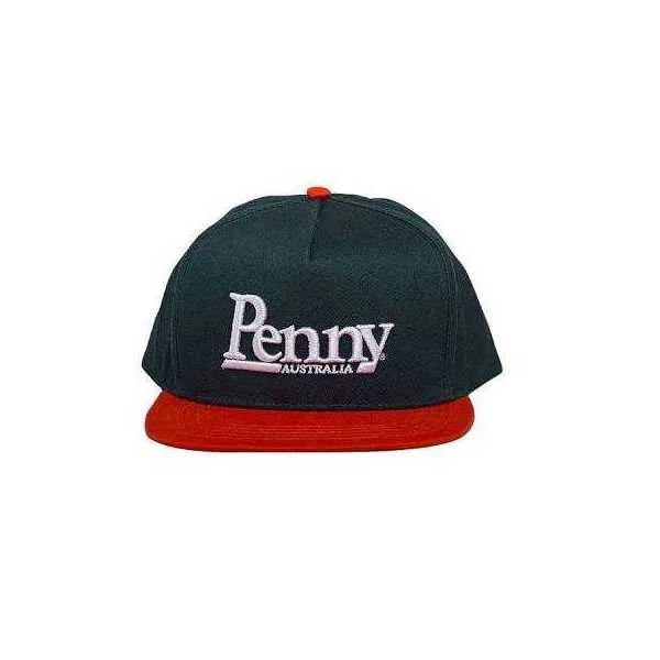 Φωτογραφία προϊόντος: PENNY SKATEBOARDS Snapback Cap, Dark Green/Orange