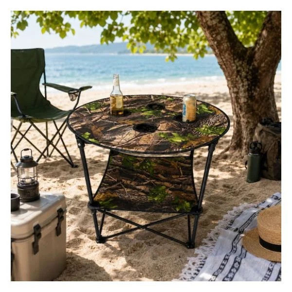 Φωτογραφία προϊόντος: OEM Τραπέζι Camping Πτυσσόμενο 60x60x70cm Φορητό για Κάμπινγκ, Παραλία & Κήπο