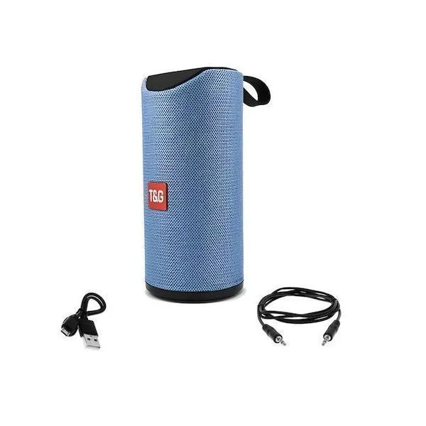 Φωτογραφία προϊόντος: OEM T&G Ηχείο Bluetooth 5W με Ραδιόφωνο και Διάρκεια Μπαταρίας έως 4 ώρες Γαλάζιο TG113
