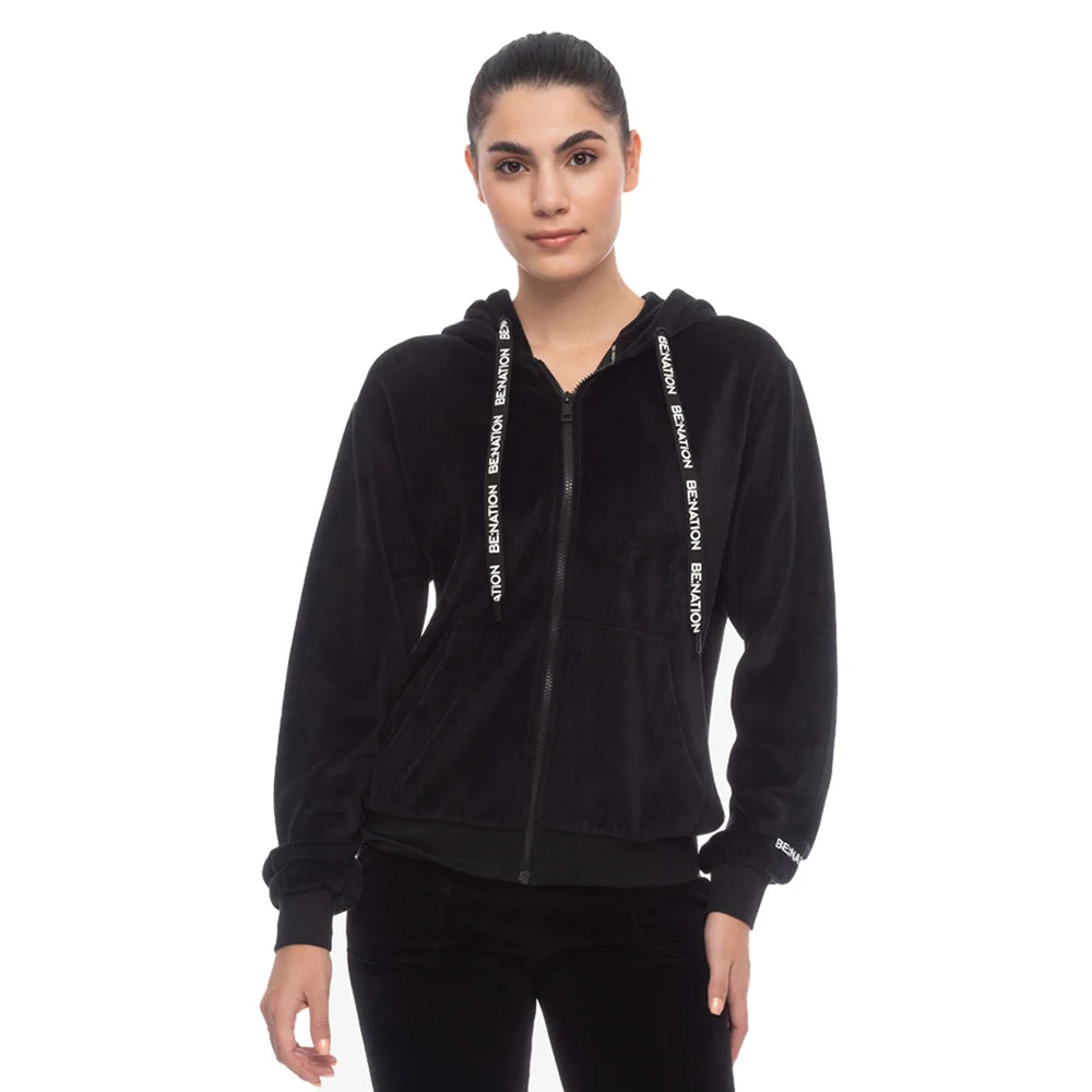 Φωτογραφία προϊόντος: Be:Nation Velour Full Zip Hood