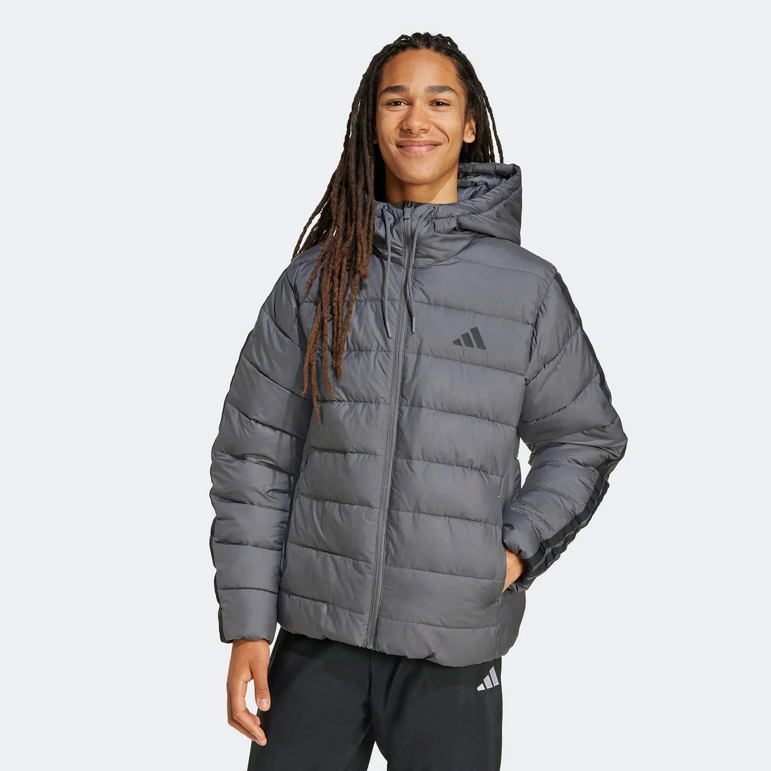 Φωτογραφία προϊόντος: Adidas Performance Ess 3s Sd Hd Jk - Grey/Black