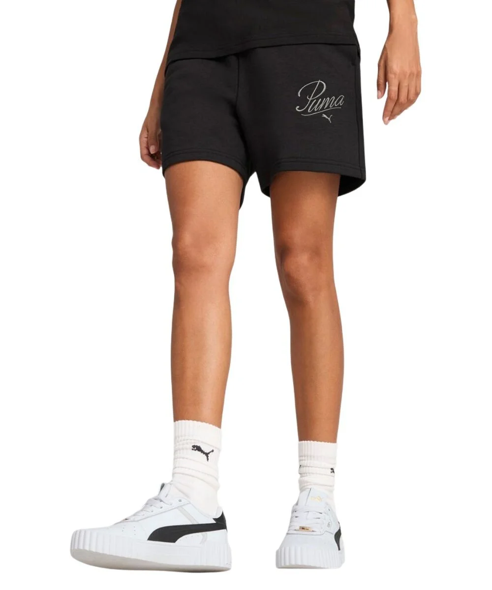 Φωτογραφία προϊόντος: Puma Essentials Script High Waist Γυναικεία Βερμούδα