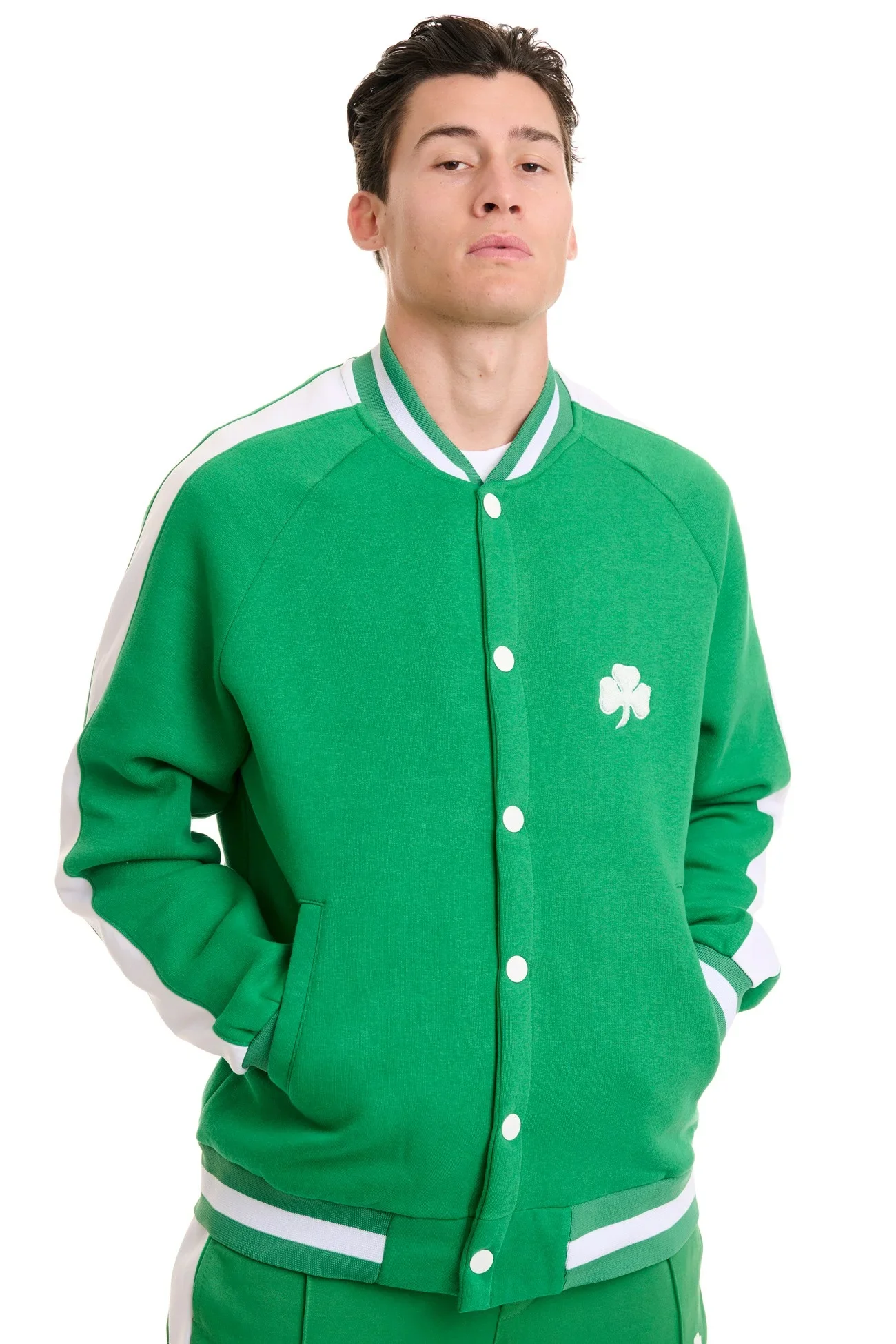 Φωτογραφία προϊόντος: Green Team ΠΑΝΑΘΗΝΑΙΚΟΣ Ανδρική Old School Ζακέτα