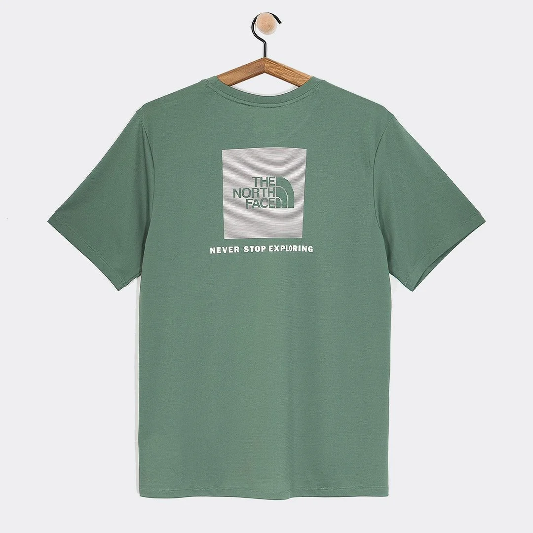 Φωτογραφία προϊόντος: The North Face M 247 BOX NSE SS TEE - Green/White/Grey